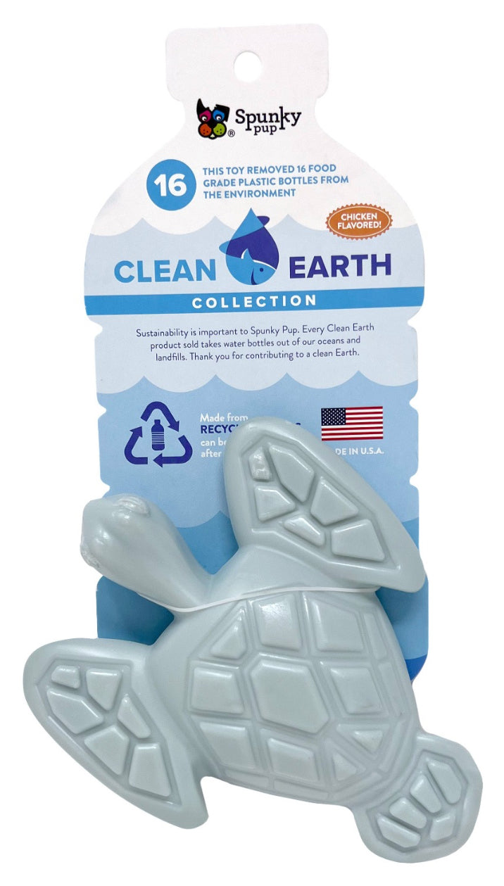 Clean Earth Recycled Chew Toy - Turtle