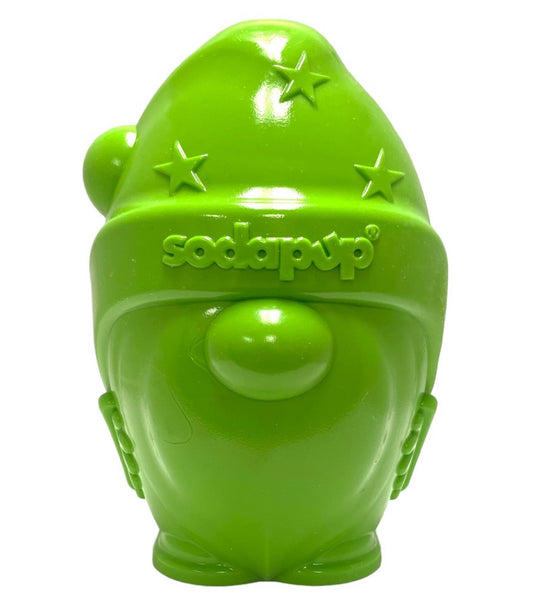 Green Gnome Rubber Treat Dispenser Toy