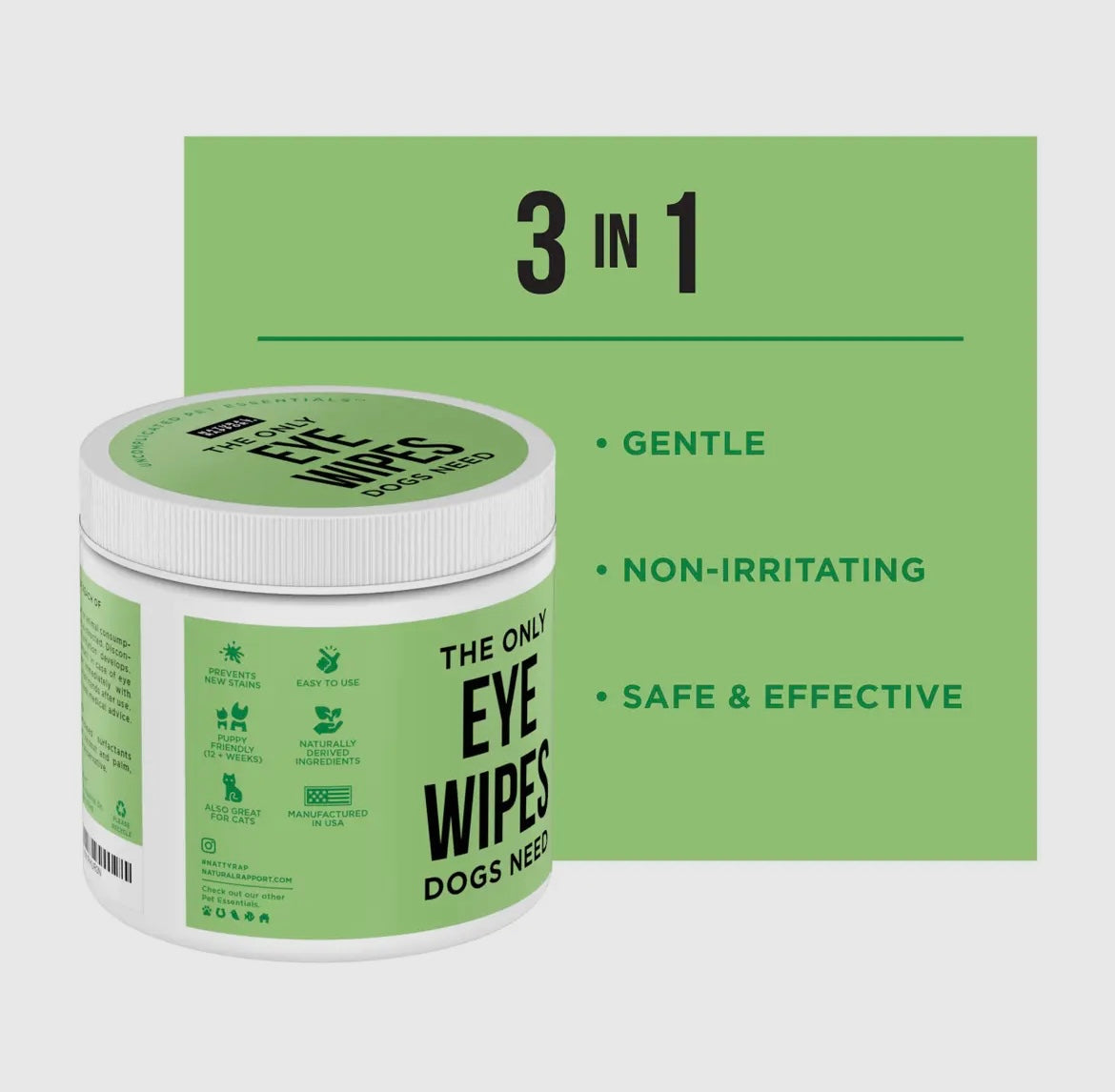 Natural Rapport | Eye Wipes