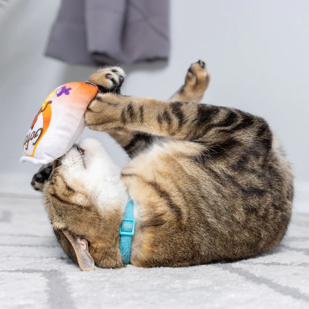Go Fish Phishy Plush Cat Toy
