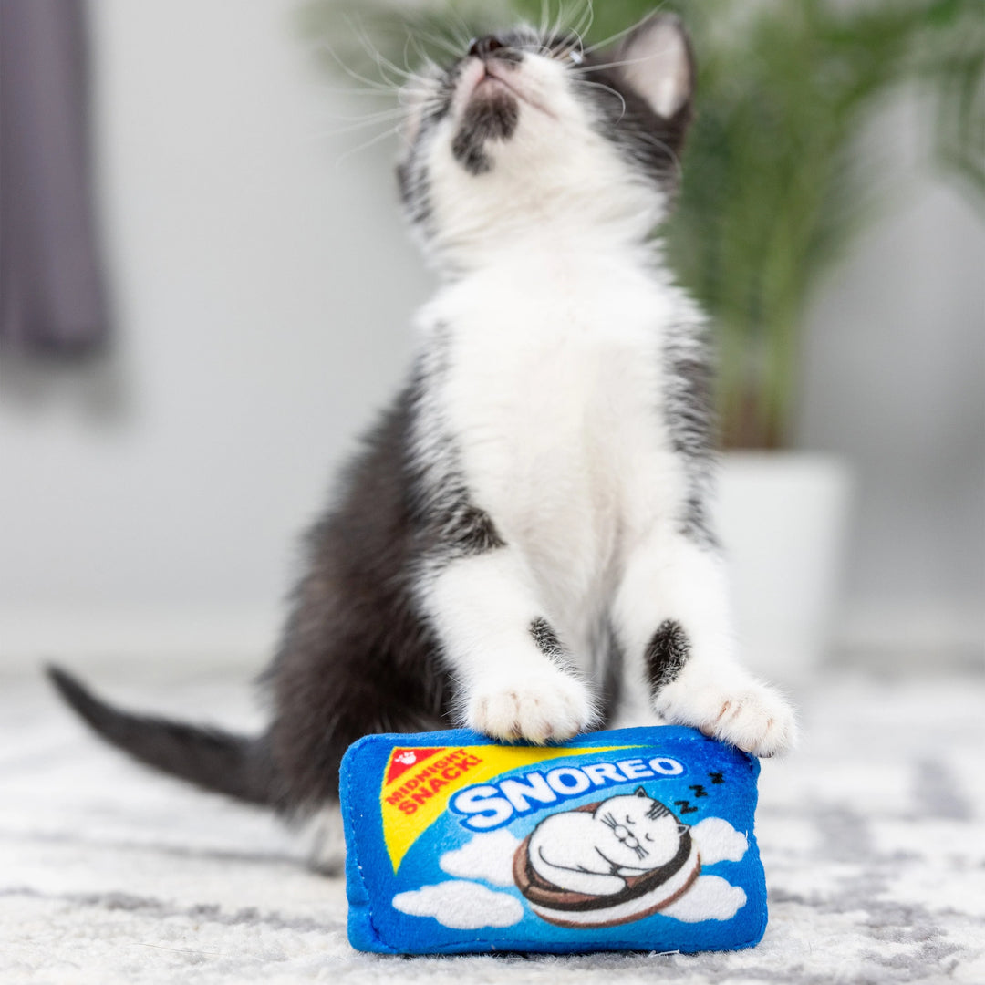 Snoreo Cookies Plush Cat Toy