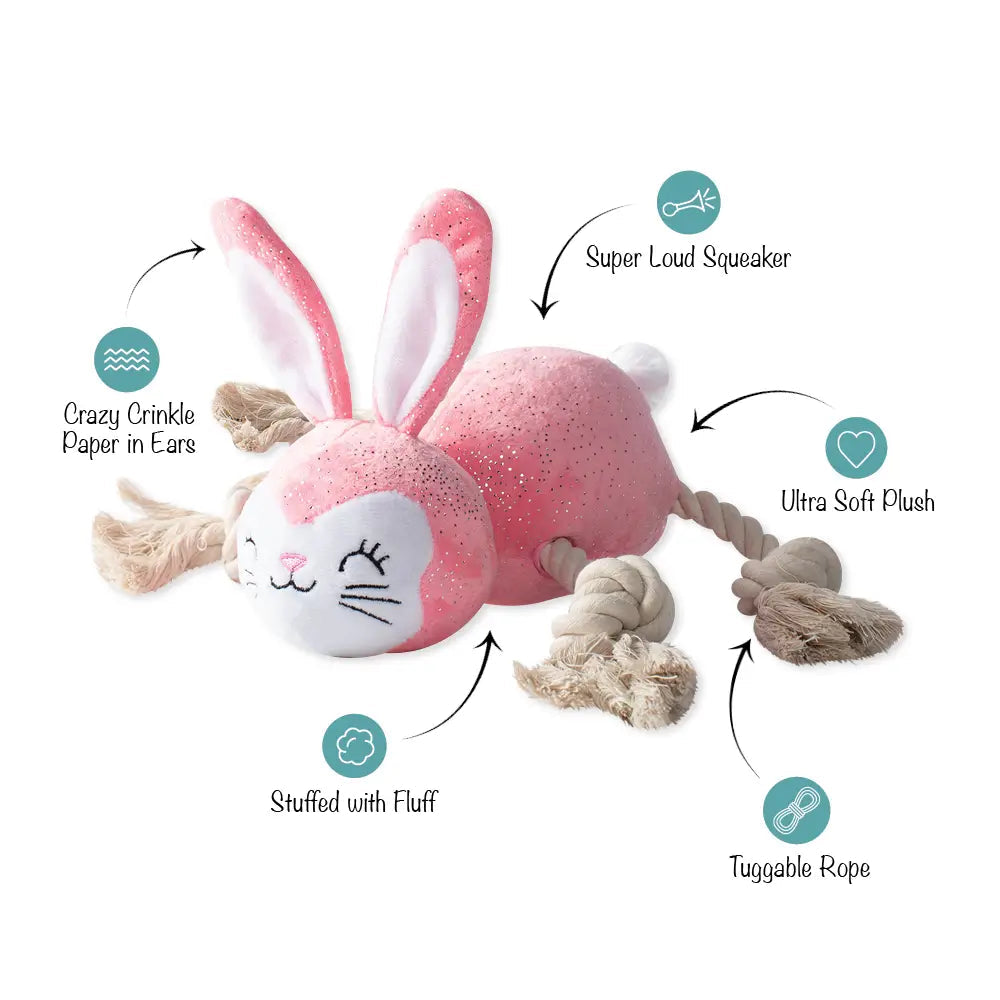 No Bunny Compares Plush Dog Toy
