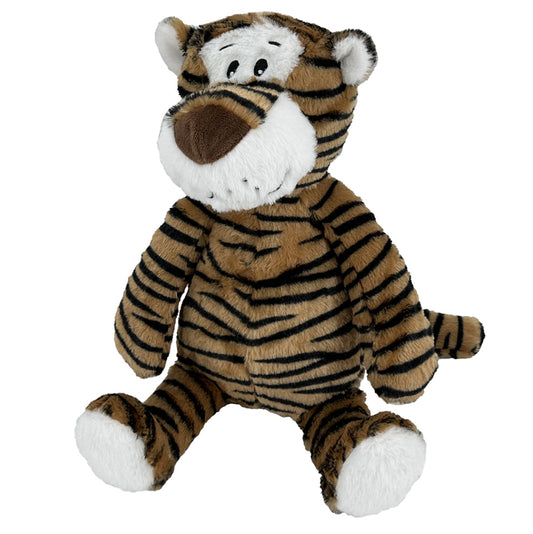 15" Promo Tiger Plush Dog Toy